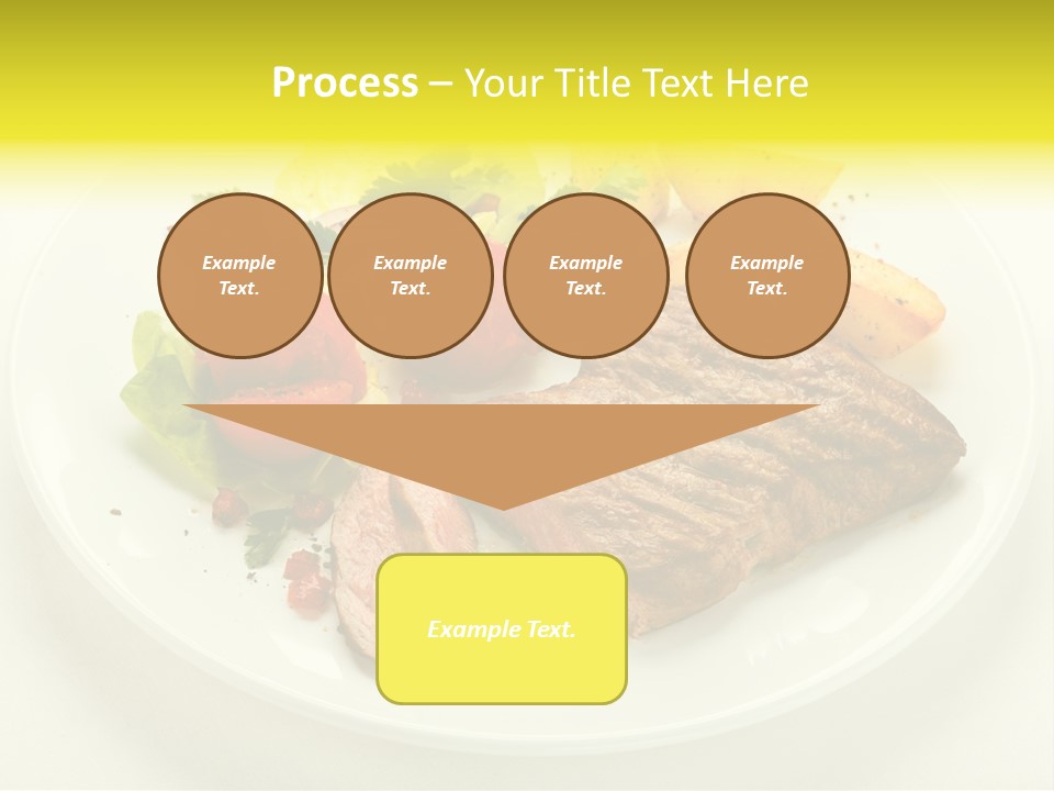 Roasted Beef Horizontal PowerPoint Template
