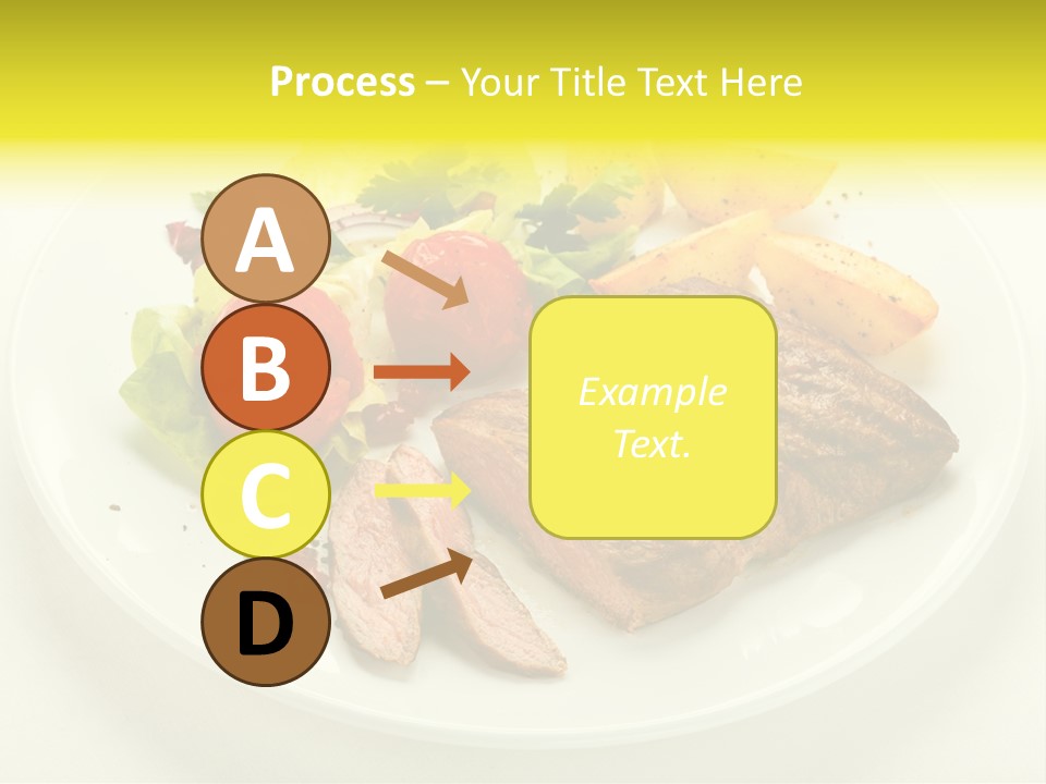Roasted Beef Horizontal PowerPoint Template