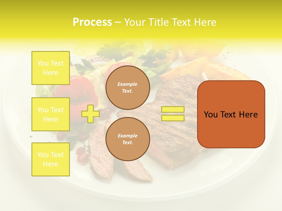 Roasted Beef Horizontal PowerPoint Template
