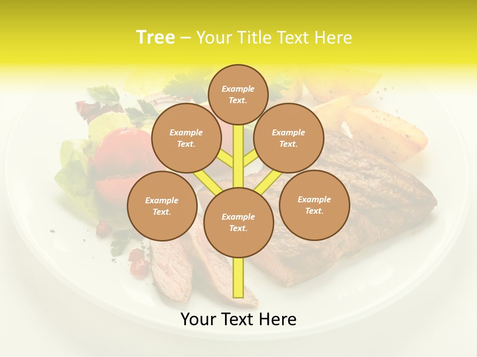 Roasted Beef Horizontal PowerPoint Template