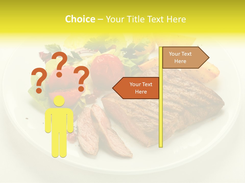 Roasted Beef Horizontal PowerPoint Template