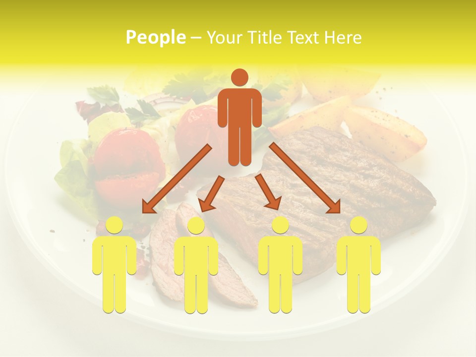 Roasted Beef Horizontal PowerPoint Template