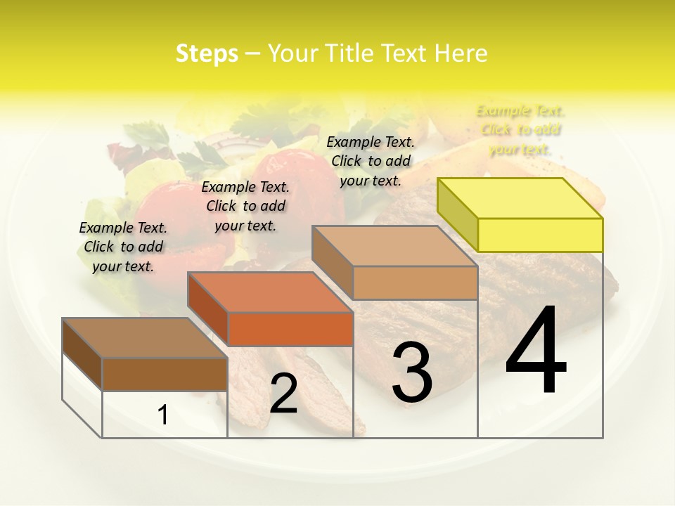 Roasted Beef Horizontal PowerPoint Template