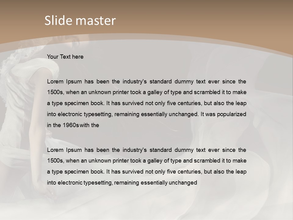 Beautiful Motion Body PowerPoint Template