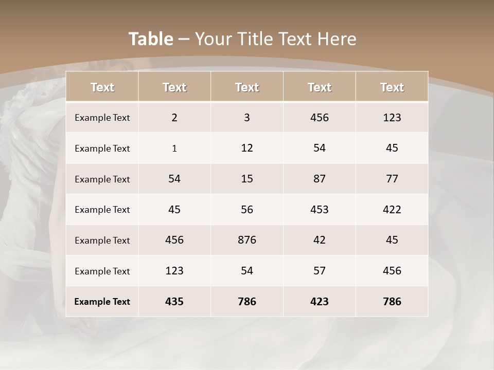Beautiful Motion Body PowerPoint Template