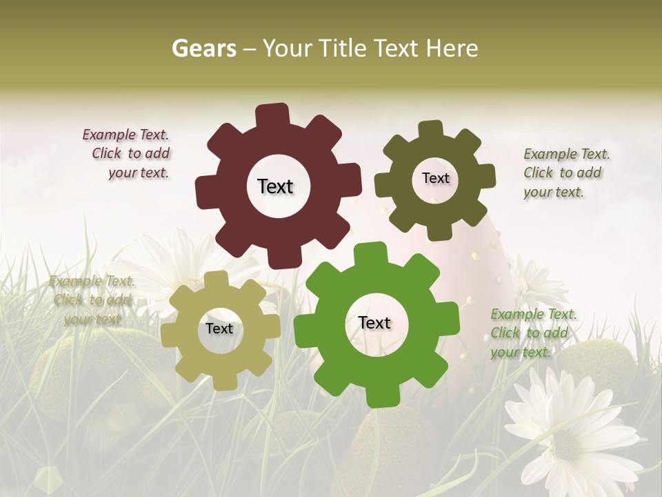 Colour Egg Spring PowerPoint Template