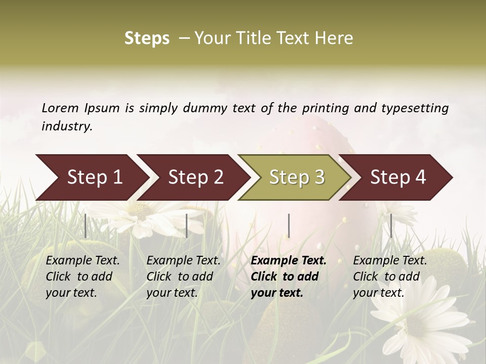 Colour Egg Spring PowerPoint Template