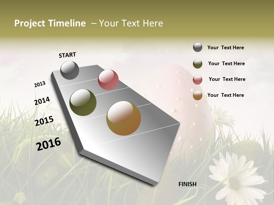 Colour Egg Spring PowerPoint Template