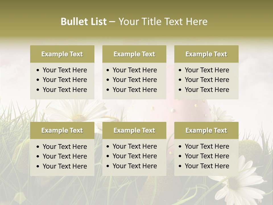 Colour Egg Spring PowerPoint Template