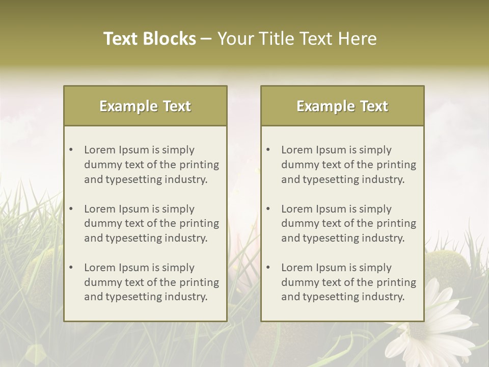 Colour Egg Spring PowerPoint Template