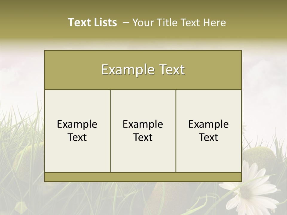 Colour Egg Spring PowerPoint Template