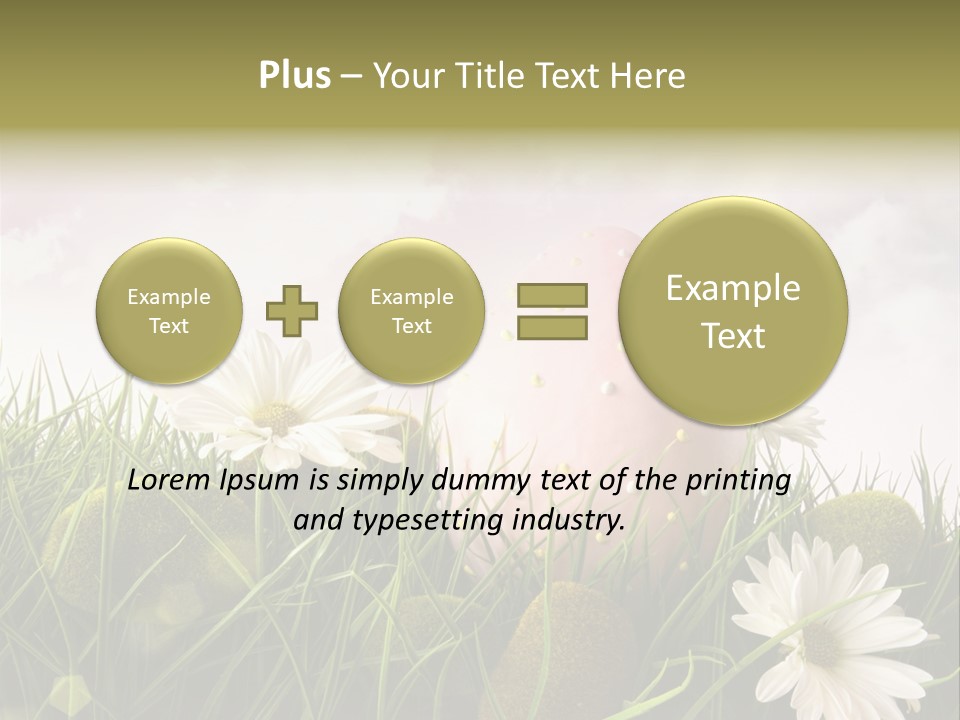 Colour Egg Spring PowerPoint Template
