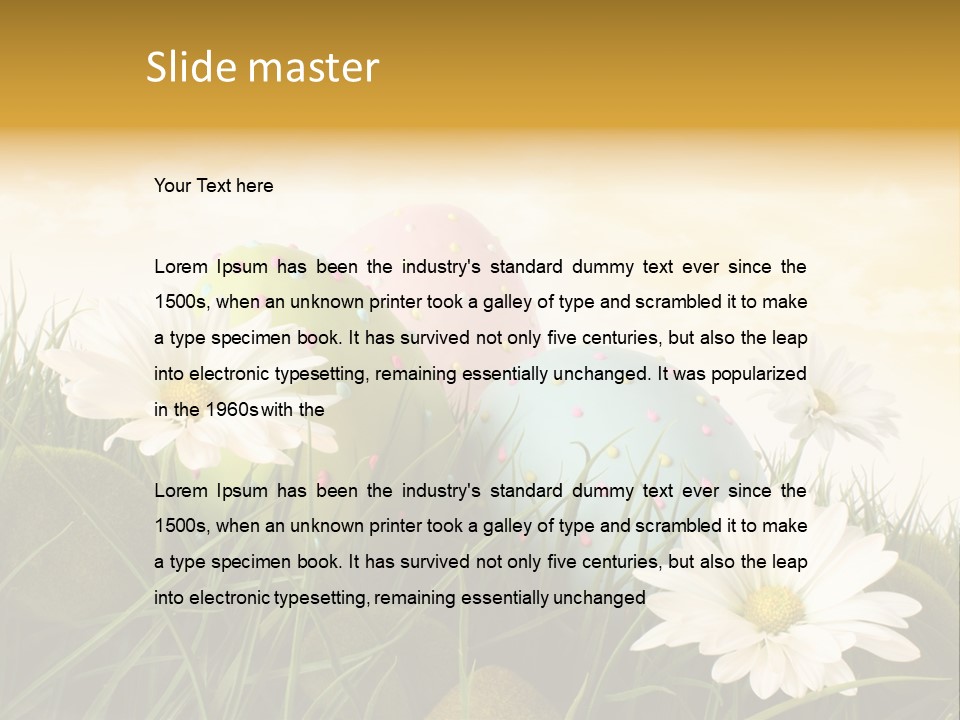 Scenic Space Decorating PowerPoint Template