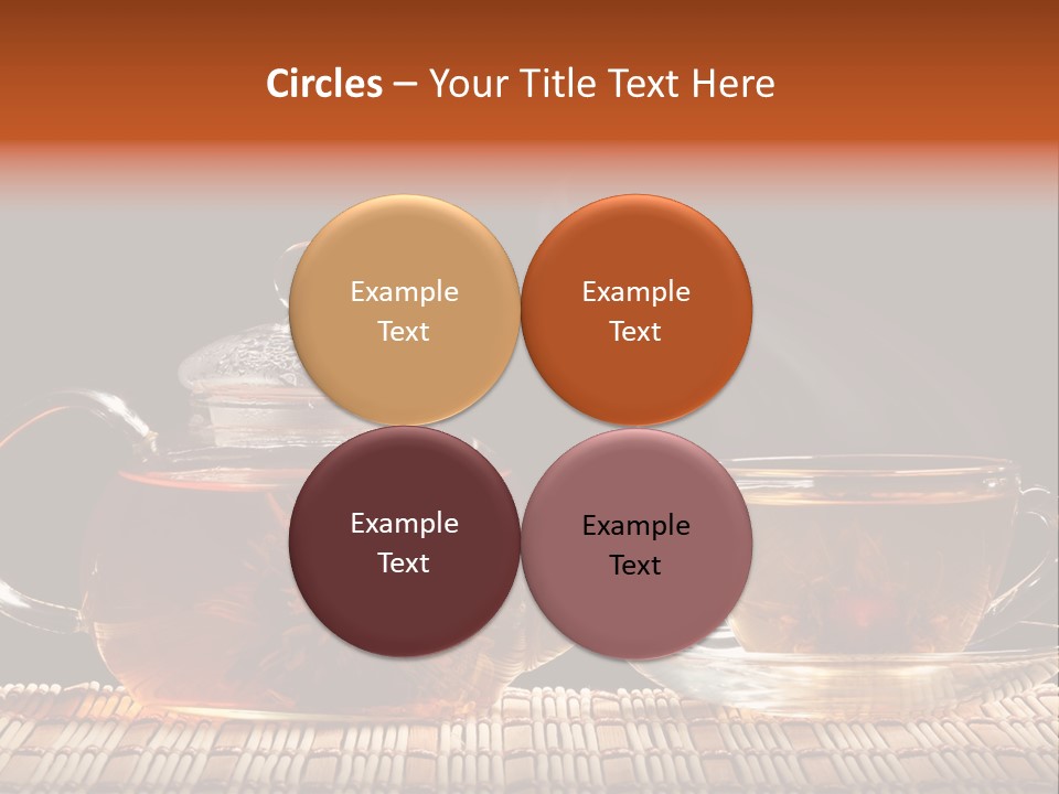 Silence Gold Leaf PowerPoint Template