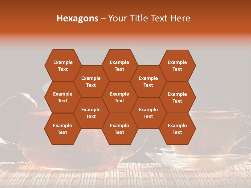 Silence Gold Leaf PowerPoint Template