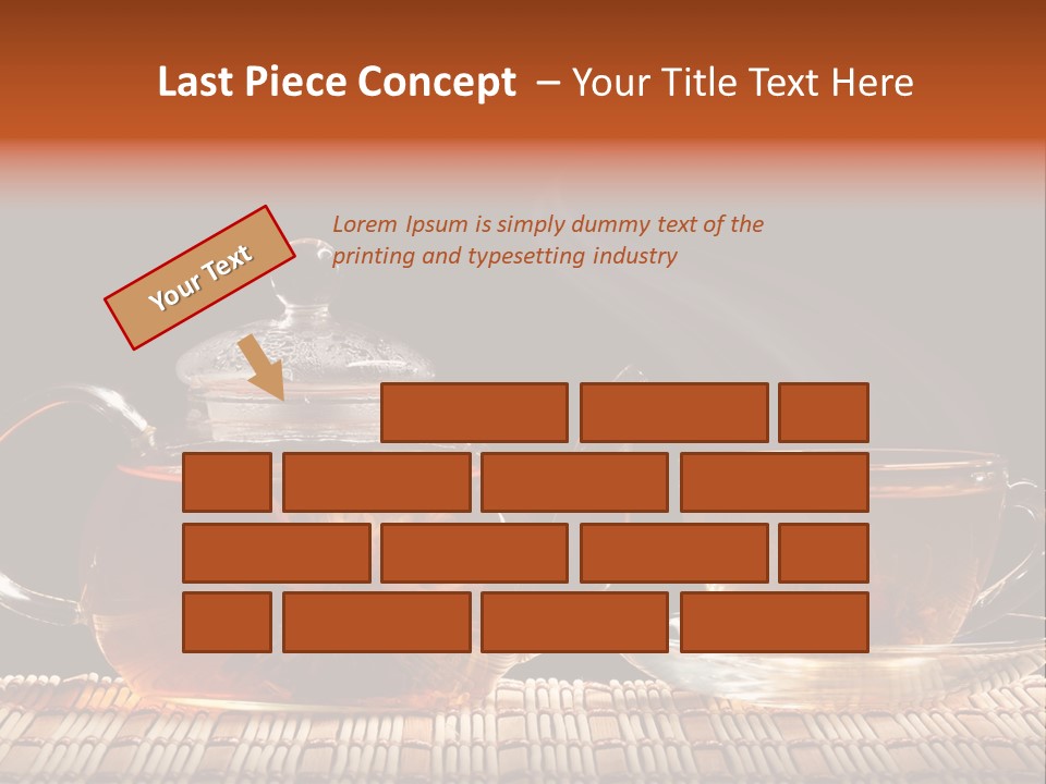 Silence Gold Leaf PowerPoint Template