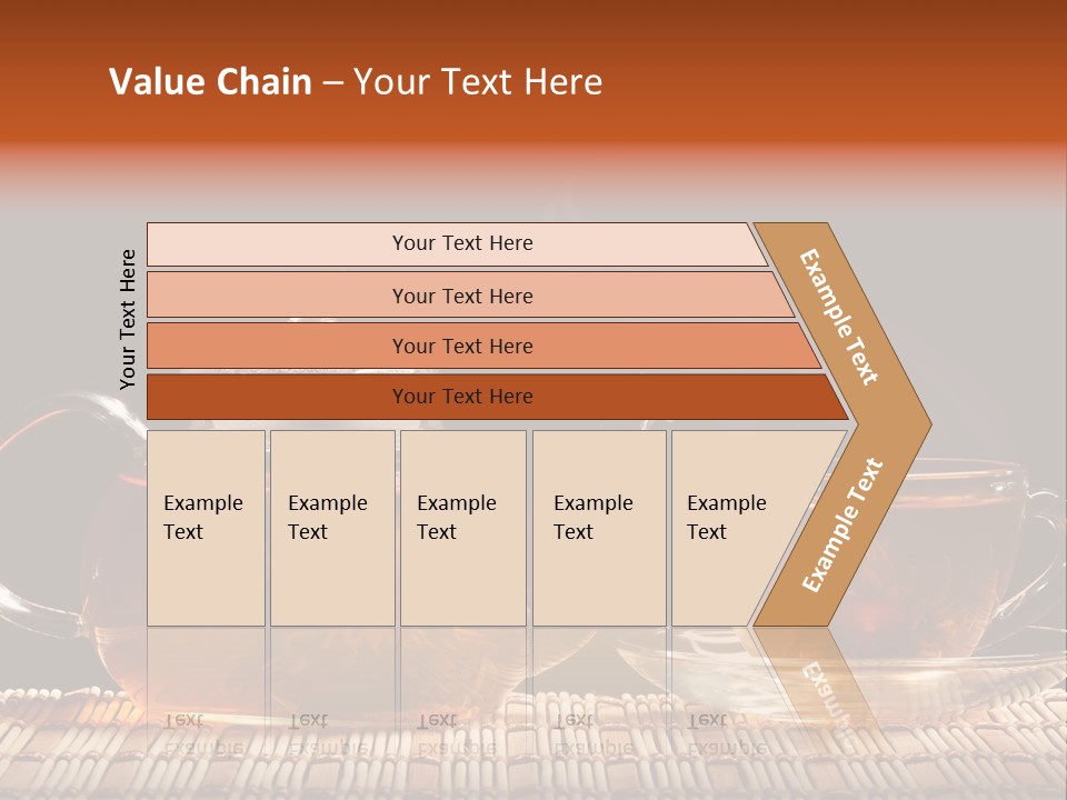 Silence Gold Leaf PowerPoint Template