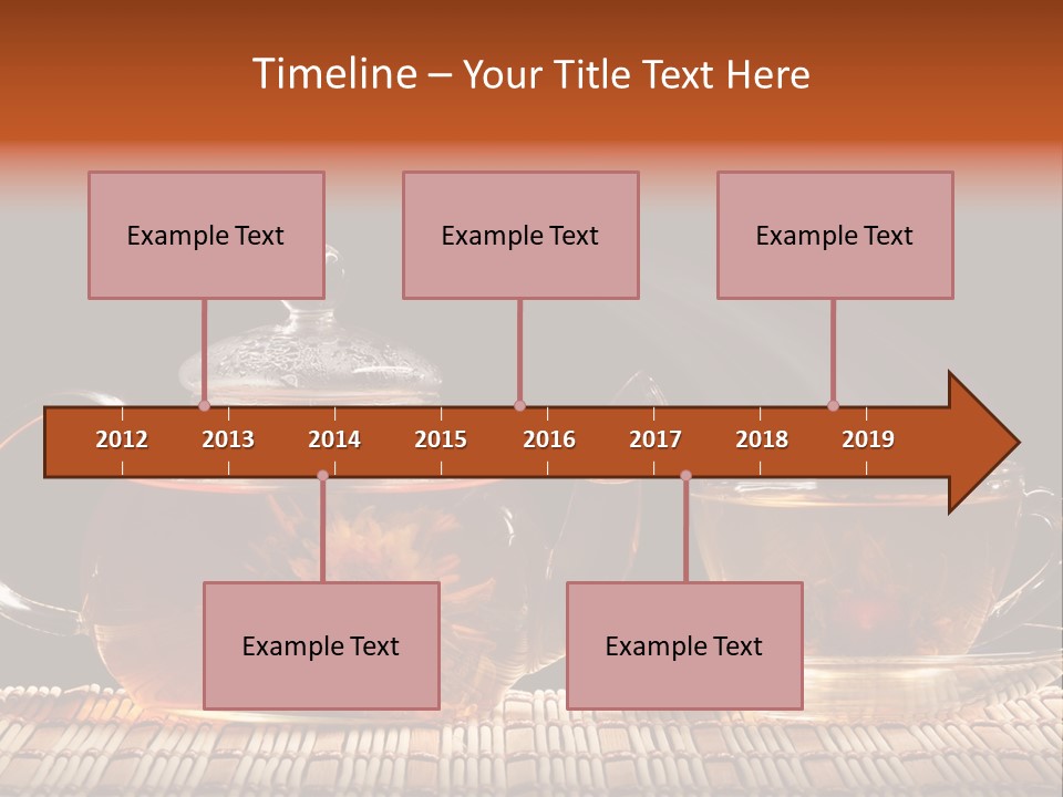 Silence Gold Leaf PowerPoint Template