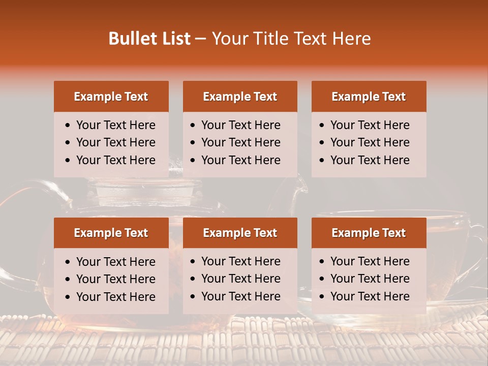 Silence Gold Leaf PowerPoint Template