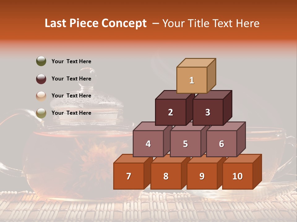 Silence Gold Leaf PowerPoint Template