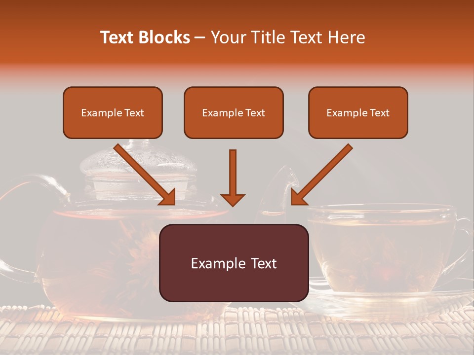 Silence Gold Leaf PowerPoint Template