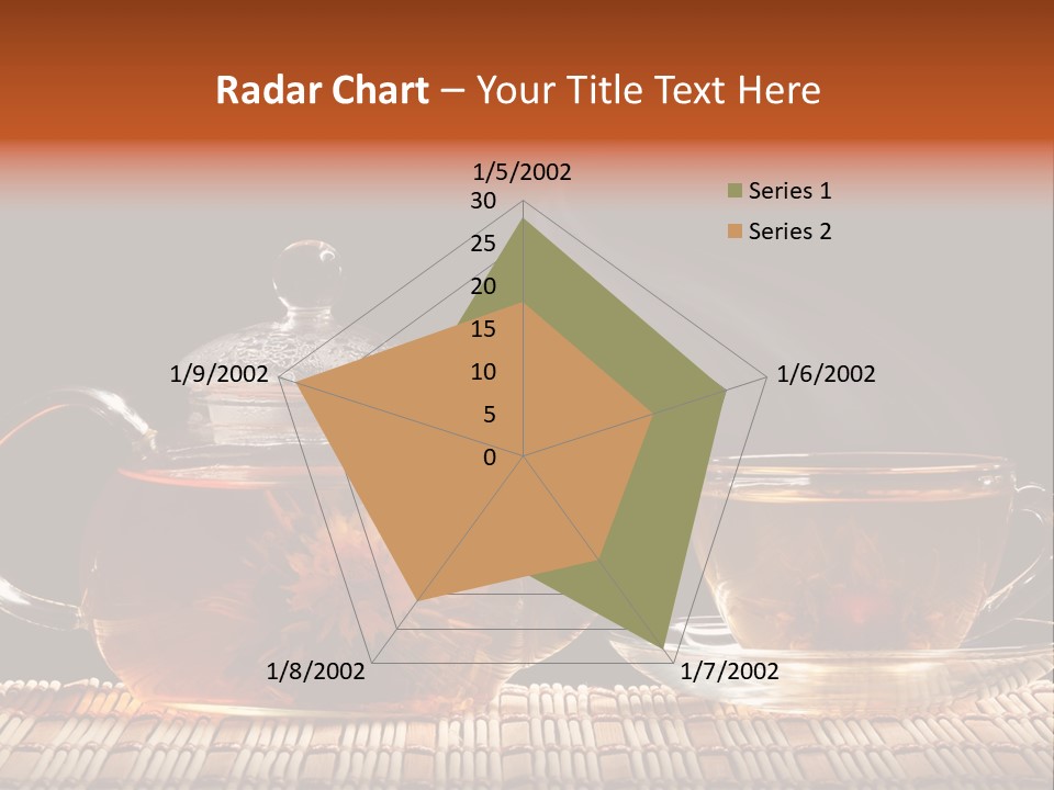 Silence Gold Leaf PowerPoint Template