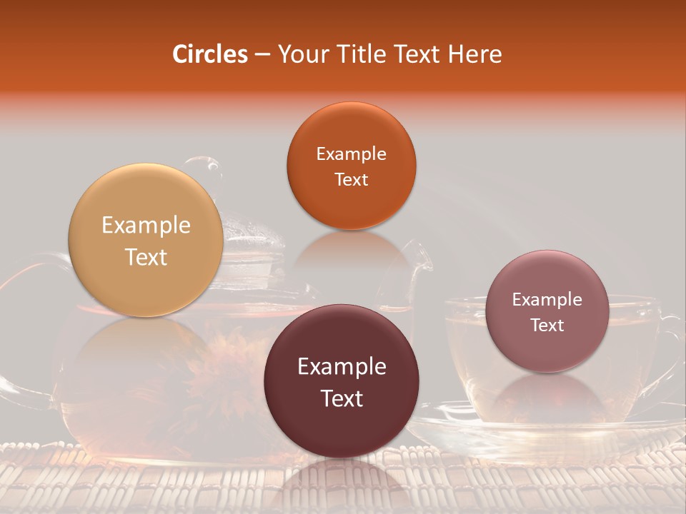 Silence Gold Leaf PowerPoint Template