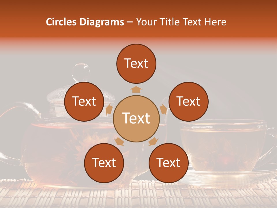 Silence Gold Leaf PowerPoint Template