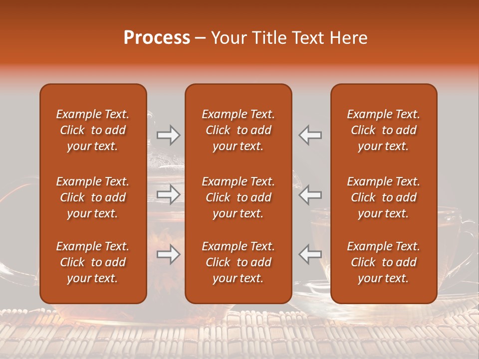 Silence Gold Leaf PowerPoint Template