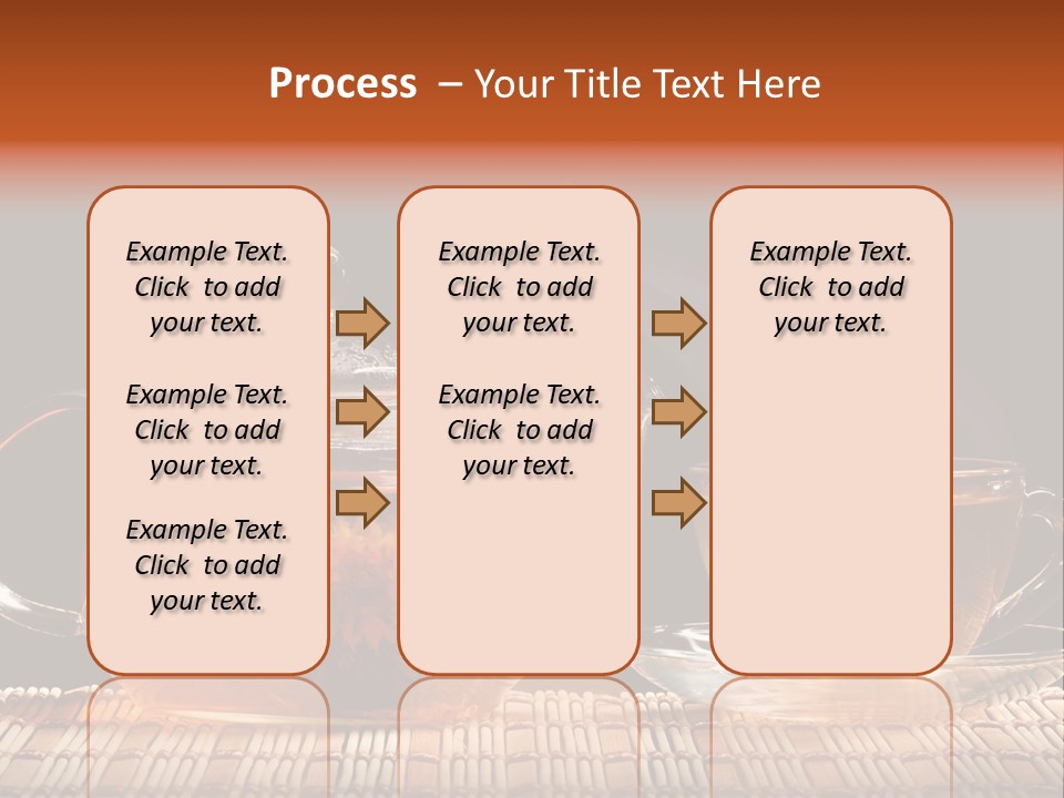 Silence Gold Leaf PowerPoint Template