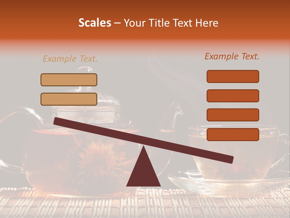 Silence Gold Leaf PowerPoint Template