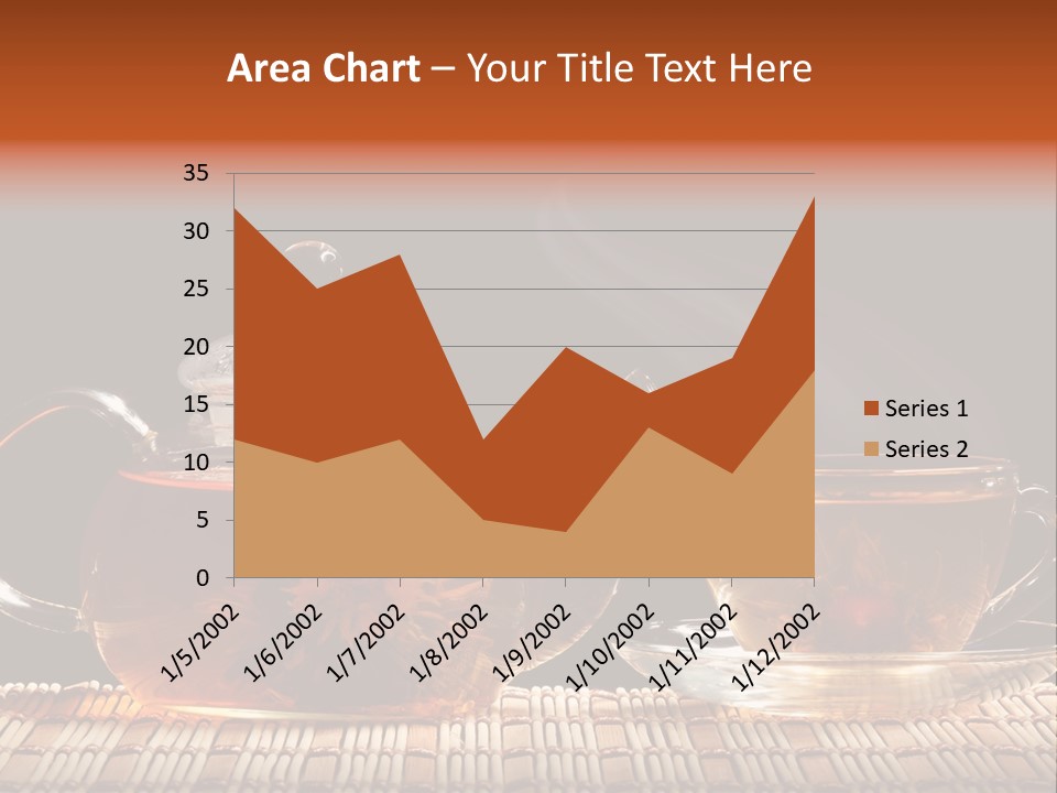 Silence Gold Leaf PowerPoint Template