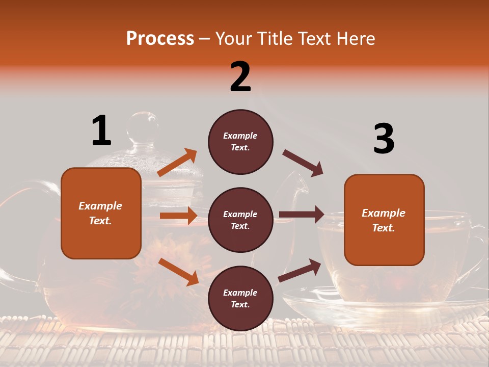 Silence Gold Leaf PowerPoint Template