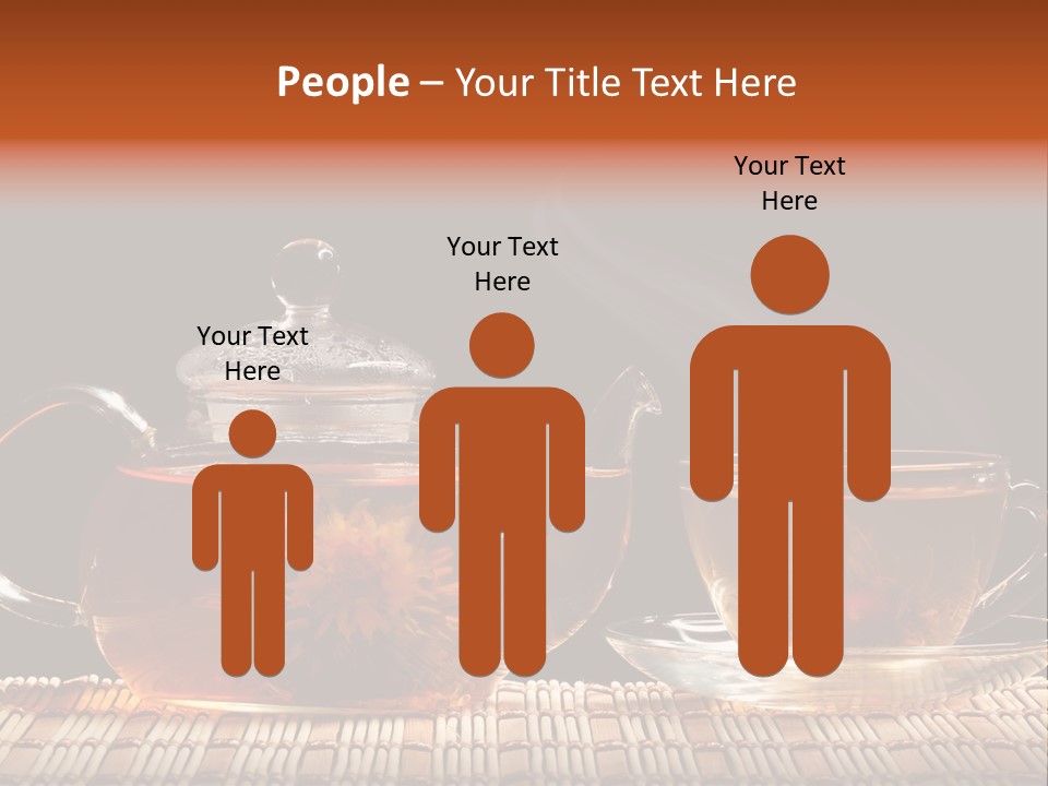 Silence Gold Leaf PowerPoint Template