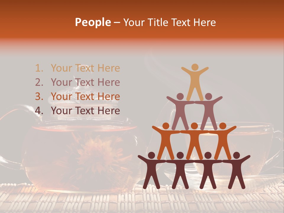 Silence Gold Leaf PowerPoint Template