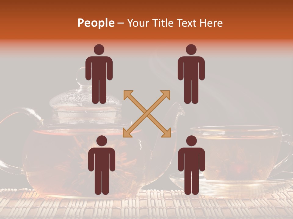 Silence Gold Leaf PowerPoint Template