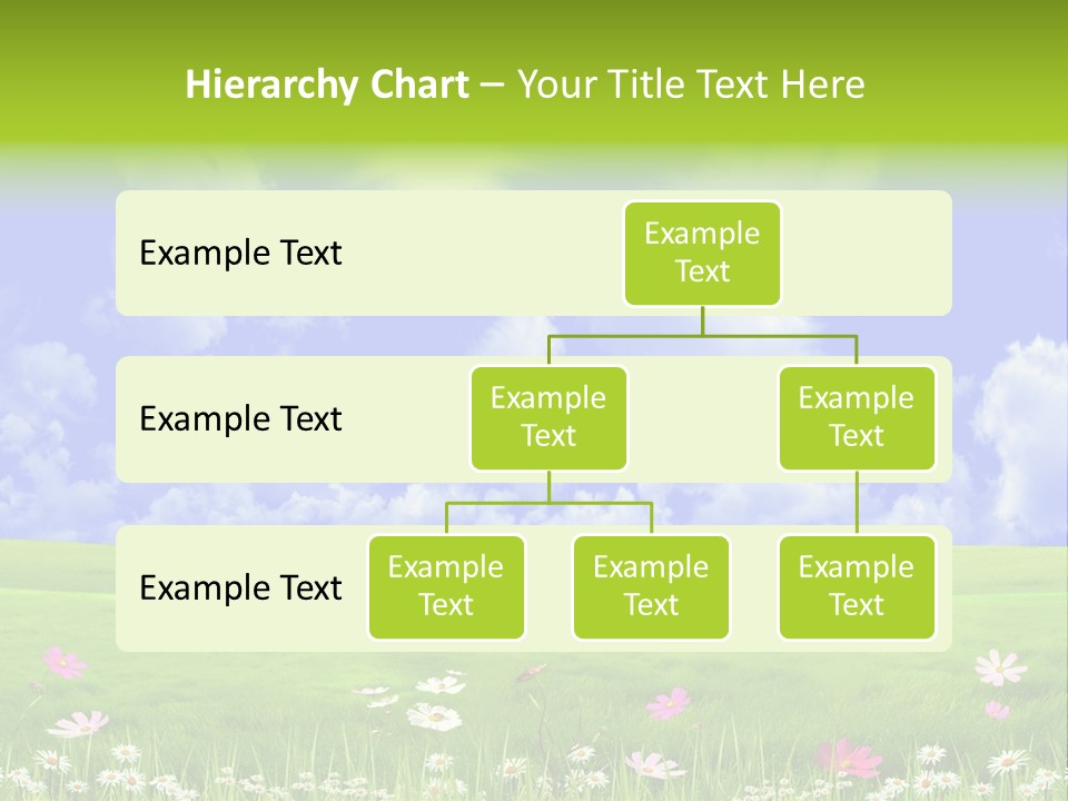 Blue Idyllic Clear PowerPoint Template