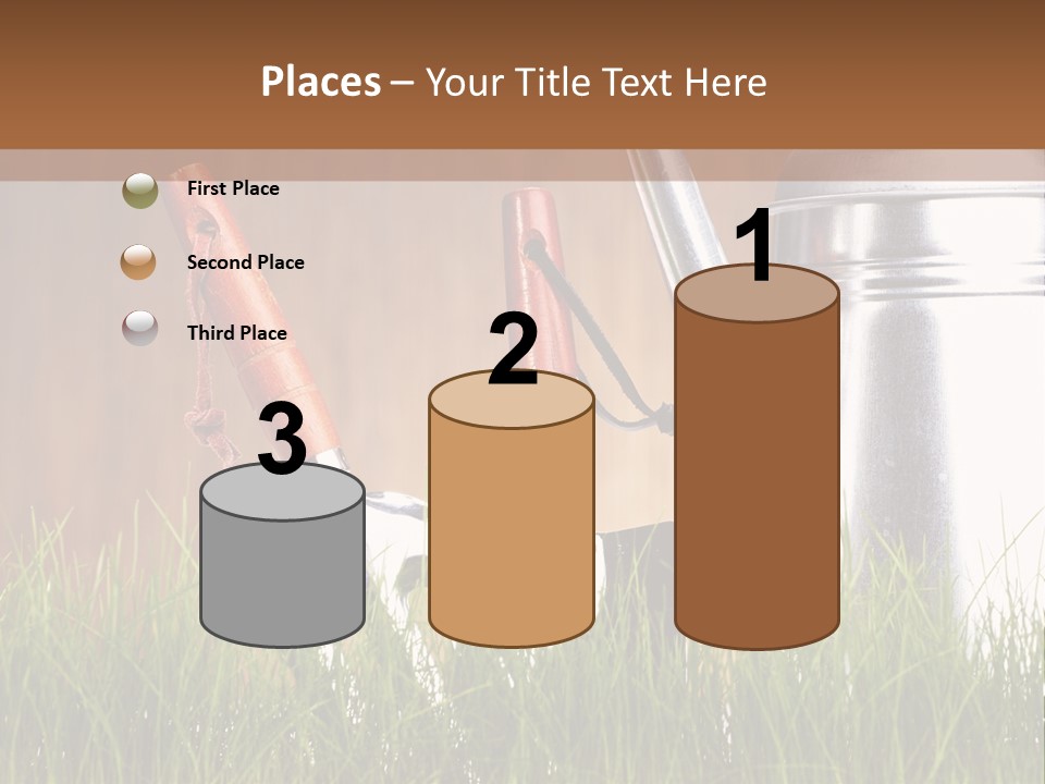 Nature Tool Plant PowerPoint Template
