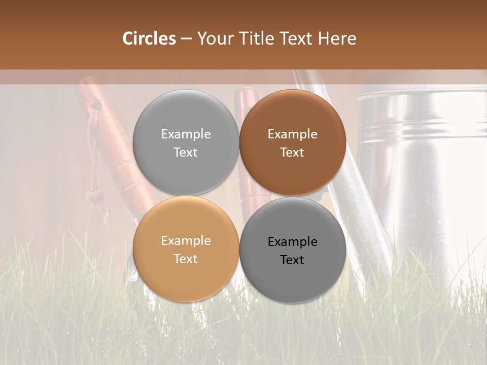Nature Tool Plant PowerPoint Template