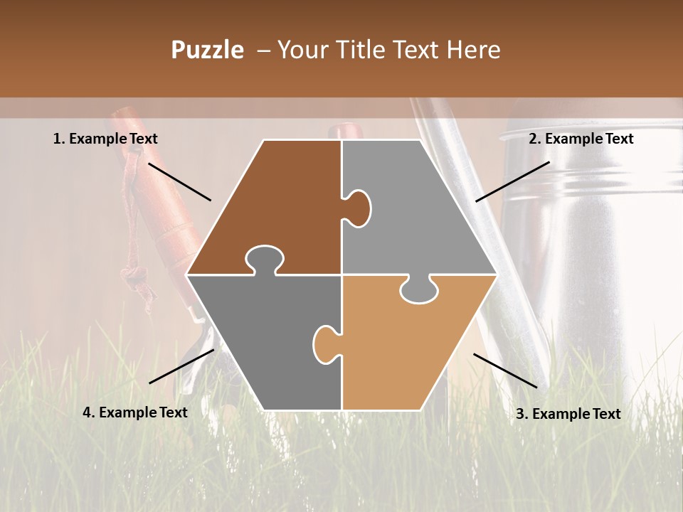 Nature Tool Plant PowerPoint Template