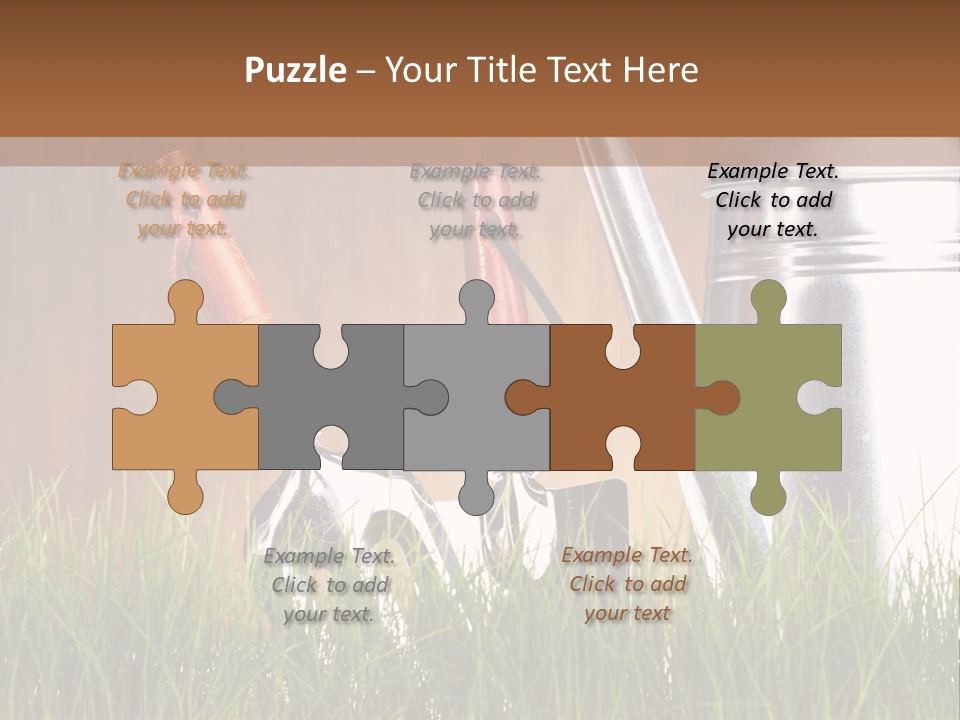 Nature Tool Plant PowerPoint Template