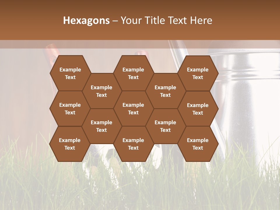 Nature Tool Plant PowerPoint Template