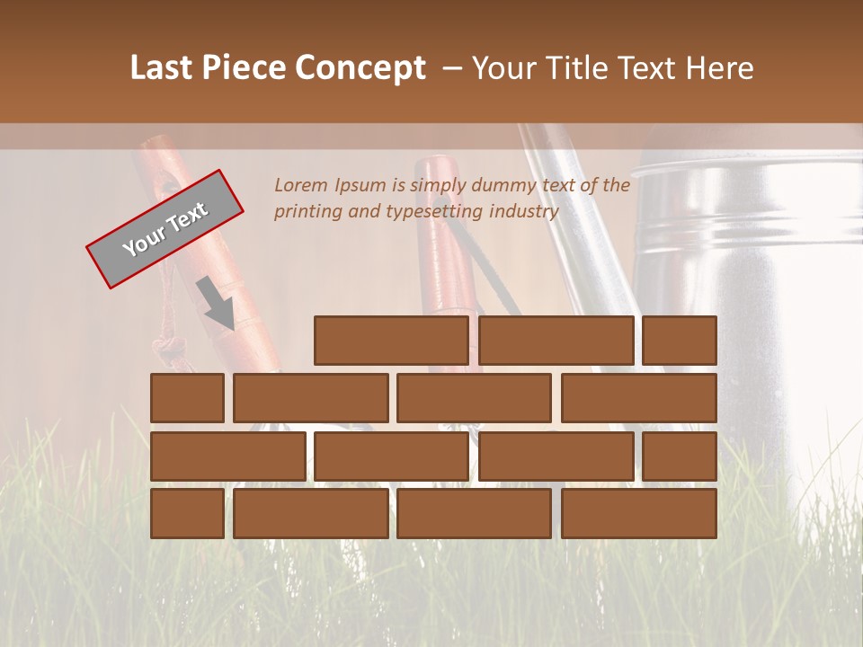 Nature Tool Plant PowerPoint Template