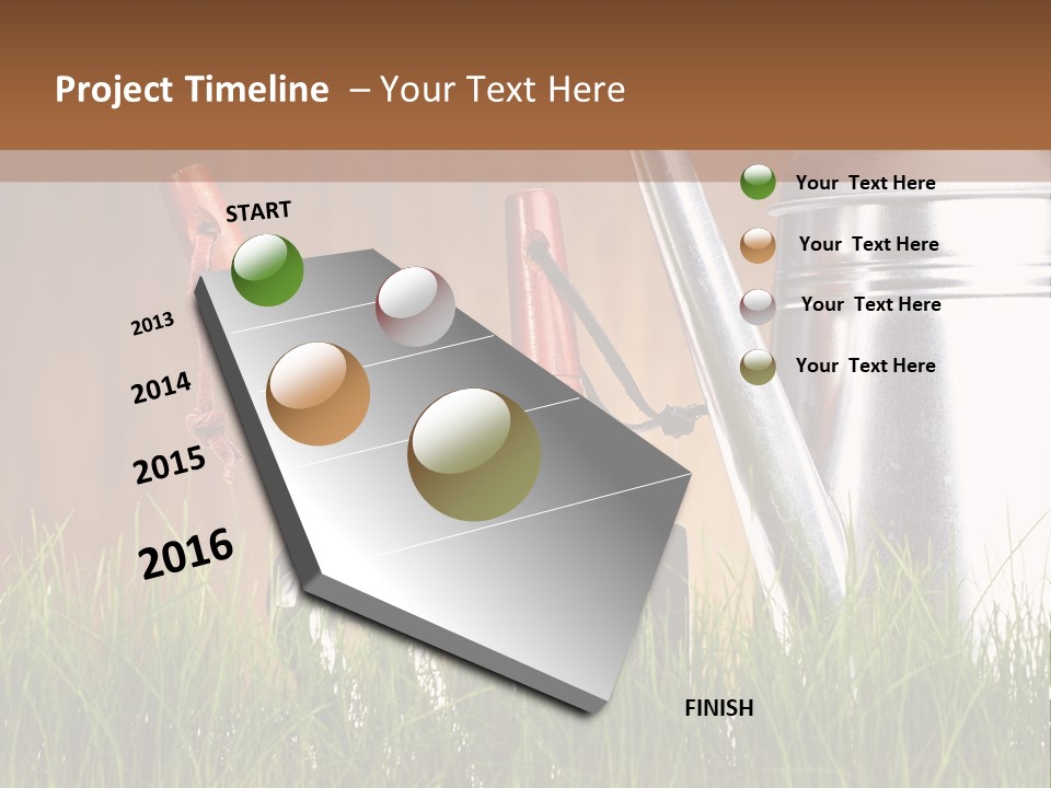 Nature Tool Plant PowerPoint Template