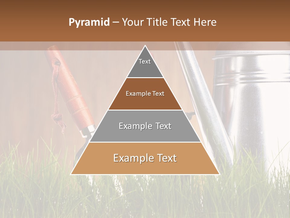 Nature Tool Plant PowerPoint Template