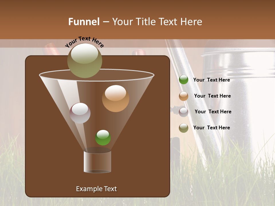 Nature Tool Plant PowerPoint Template