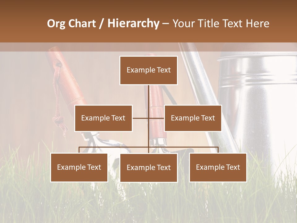 Nature Tool Plant PowerPoint Template