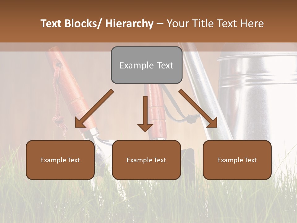 Nature Tool Plant PowerPoint Template