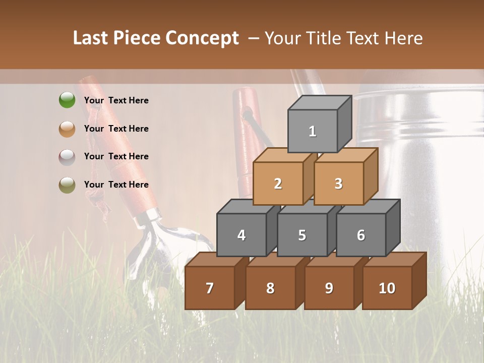 Nature Tool Plant PowerPoint Template