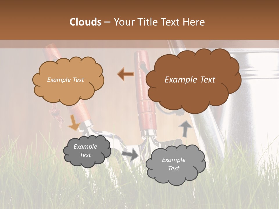 Nature Tool Plant PowerPoint Template